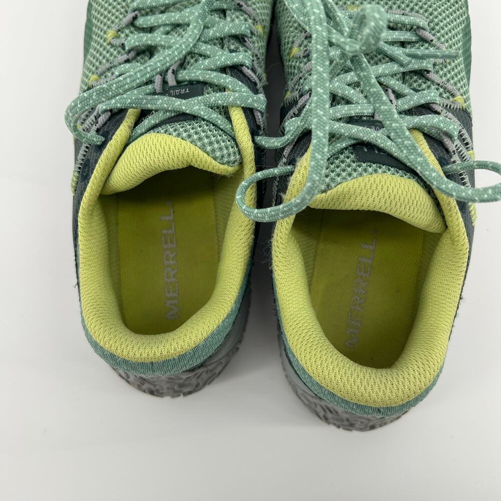 Merrell Trail Glove 7 Womens 7 Jade Barefoof Minimalist Running Shoes Vibram - Picture 14 of 14